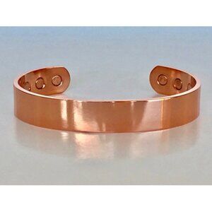 "Wide Blank" Solid Handmade Copper Cuff Bracelets